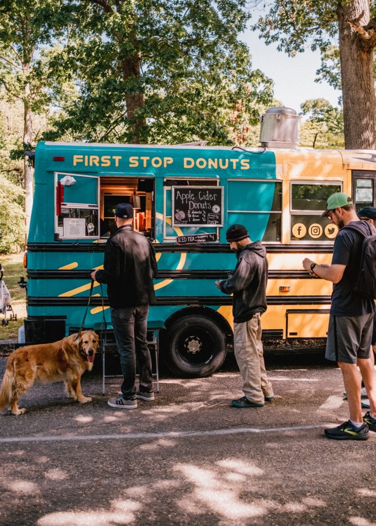 food truck outside