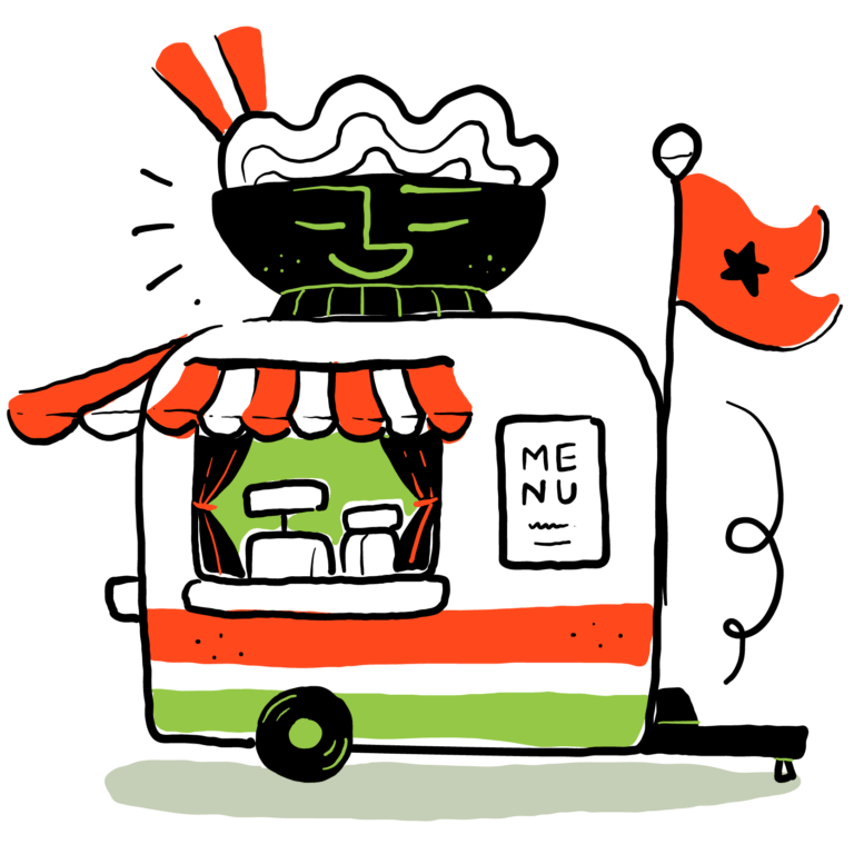 food trailer icon