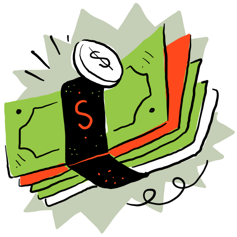 stack of money icon