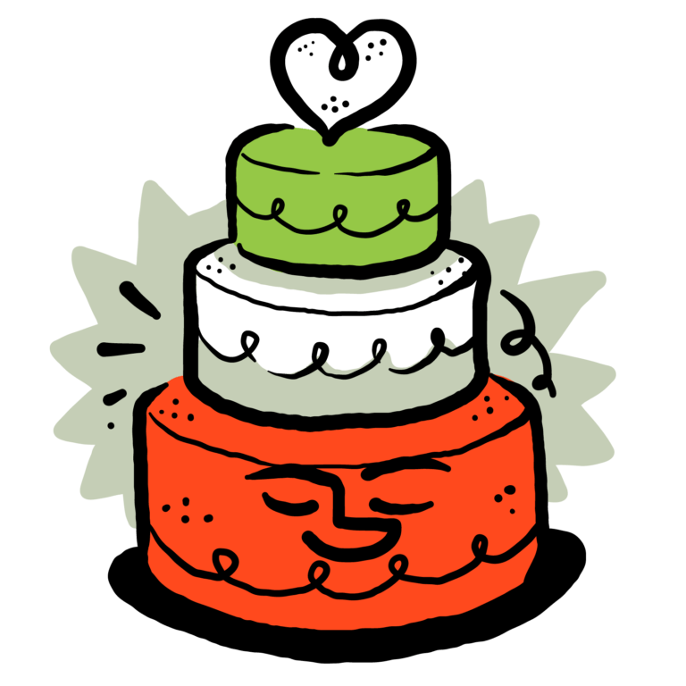 3 tier cake icon