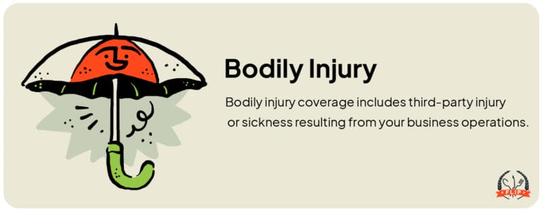 Bodily injury definition.