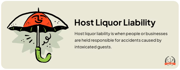 Host liquor definition.