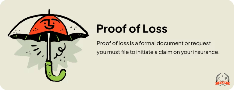 Proof of loss definition.