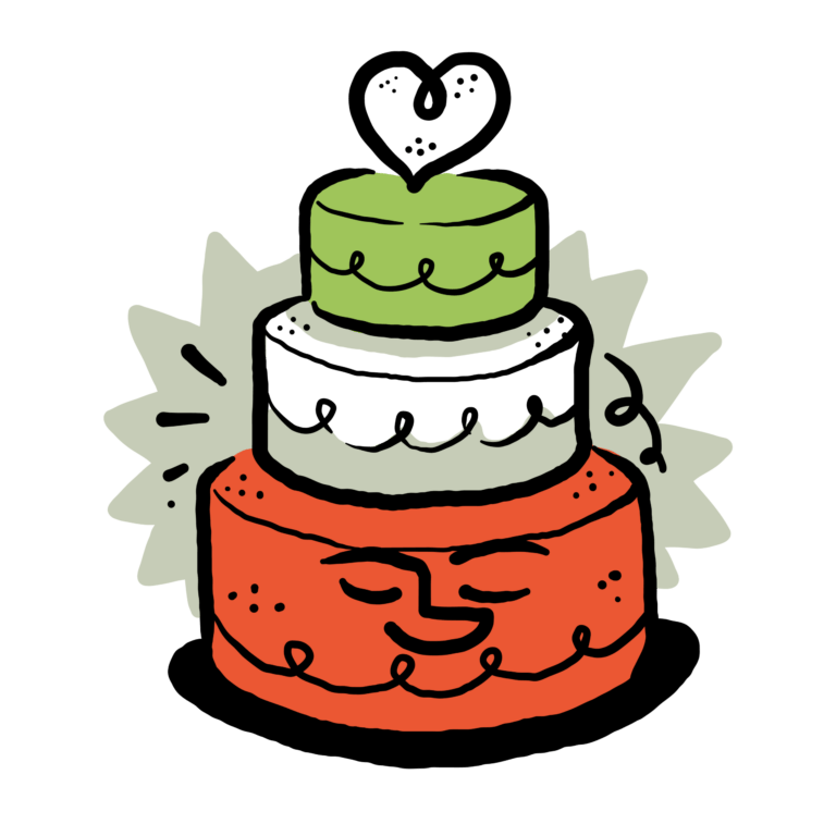 Cake illustration
