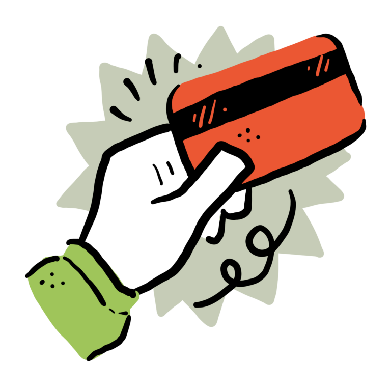 Credit card illustration